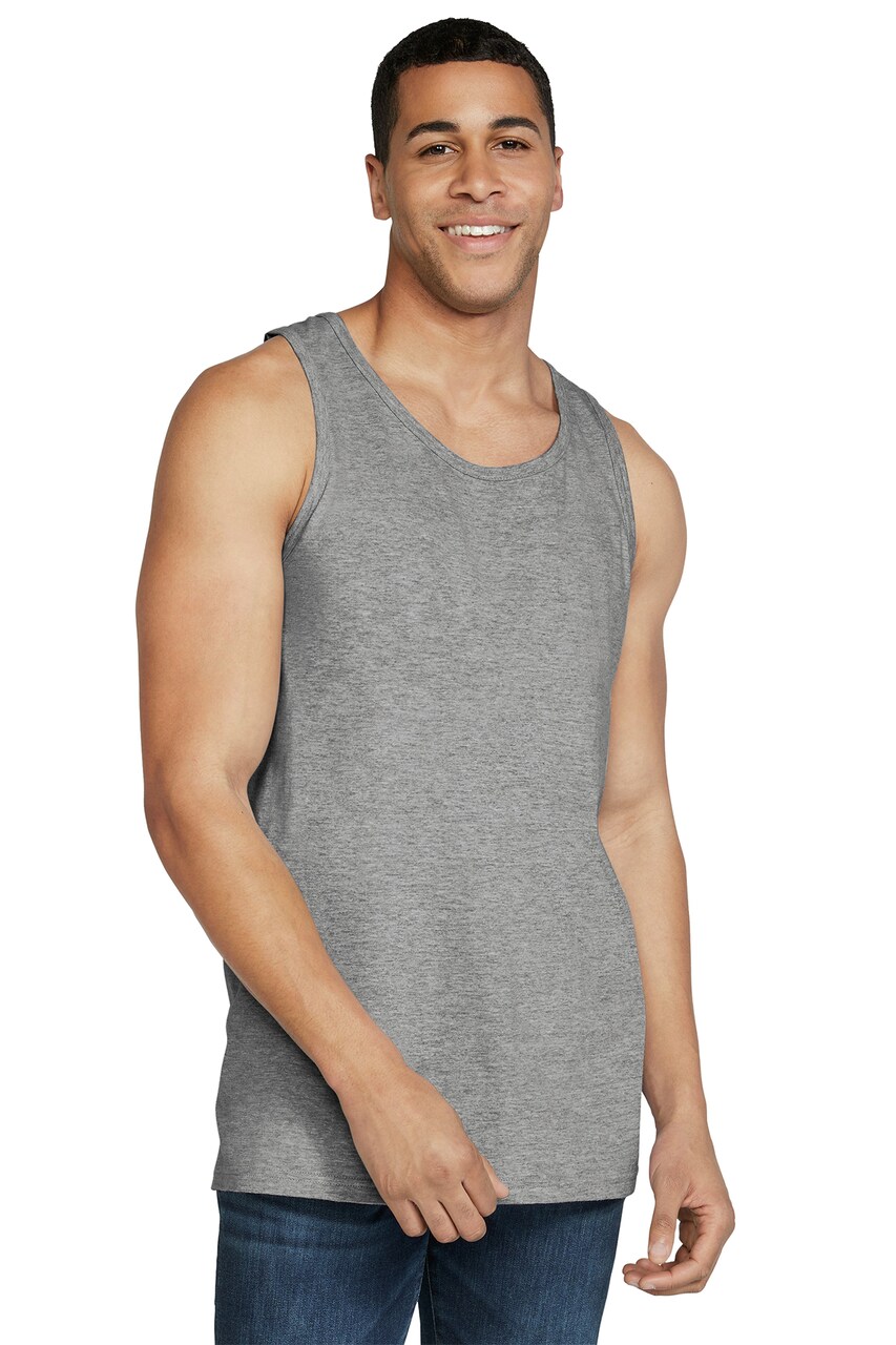 Gildan Softstyle Sleeveless Tank Top for Layering & Custom Printing Cotton Workout Tank